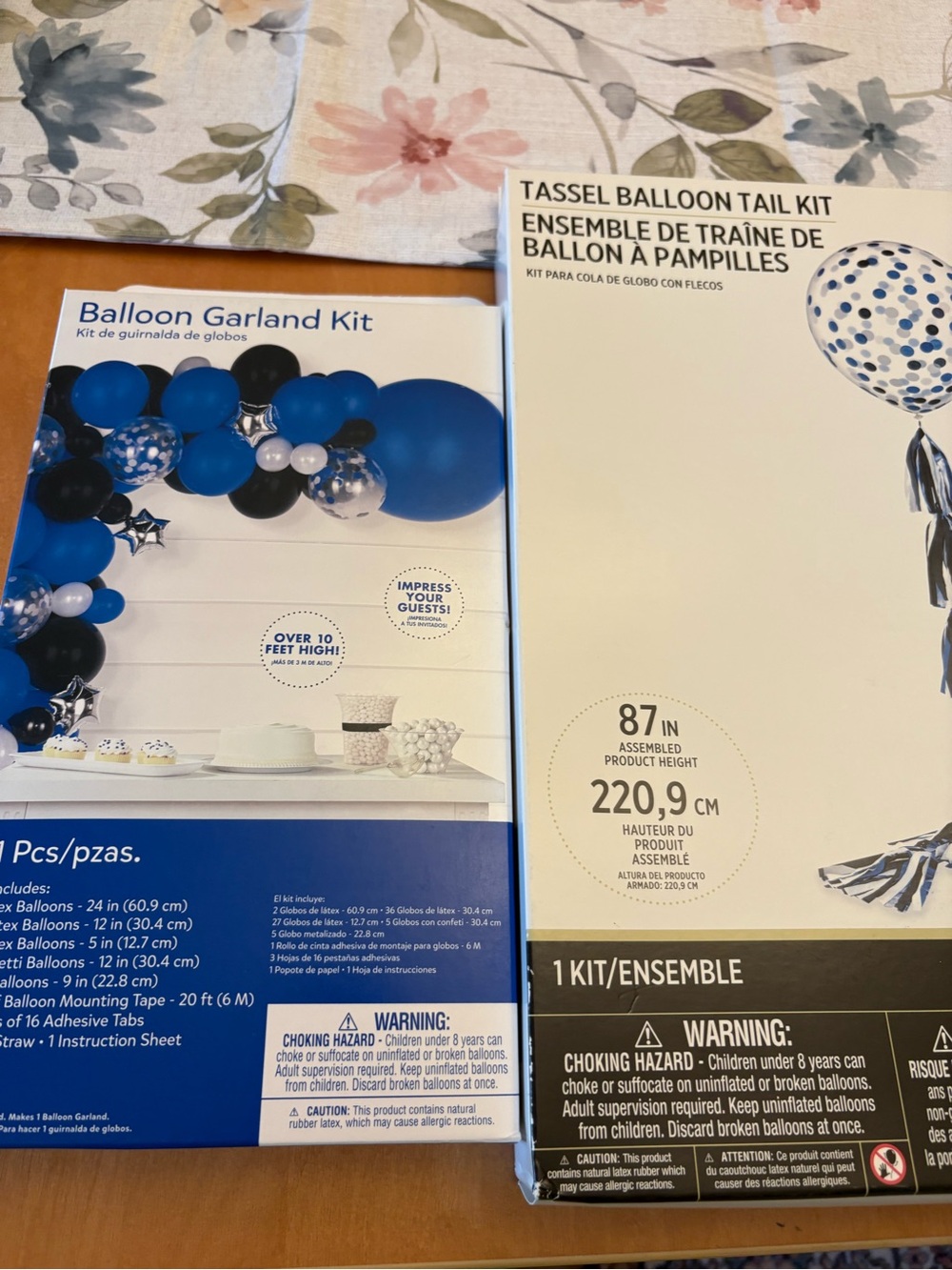 Lot of 2 Amscan and Balloon Sets, NWT